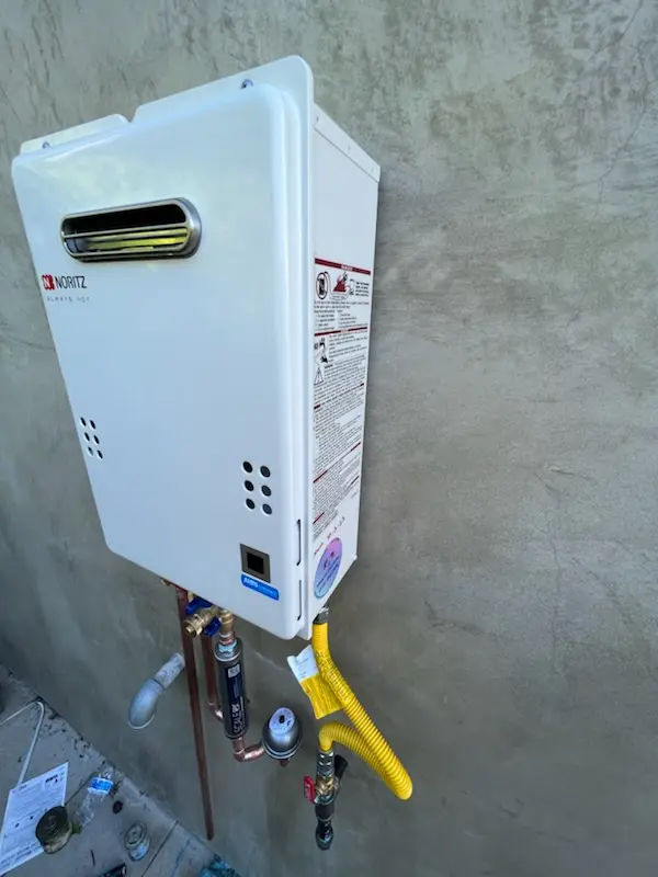 Tankless water heater installation for Brushy Creek homes